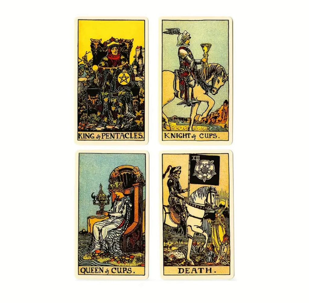 Generico Tarocchi The Classic Tarot, Mazzo di 78 Carte con Guidebook, Tarocchi Tradizionali per Divinazione e Meditazione, 10.6 x 6.2 cm