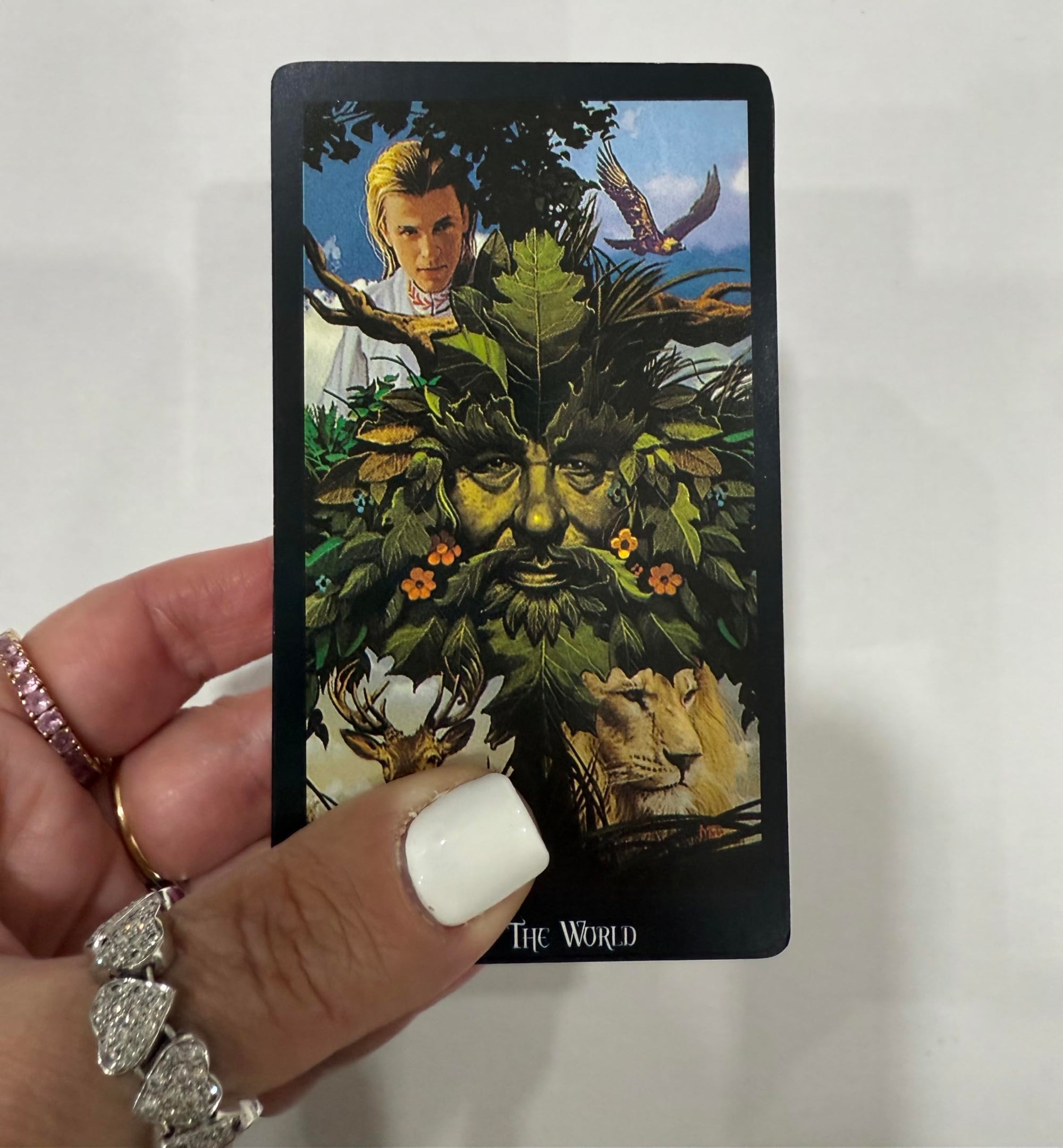 Generico Tarocchi Witches Tarot di Ellen Dugan, Mazzo di Carte dei Tarocchi in Scatola di Latta, Set Completo con Illustrazioni Mistiche