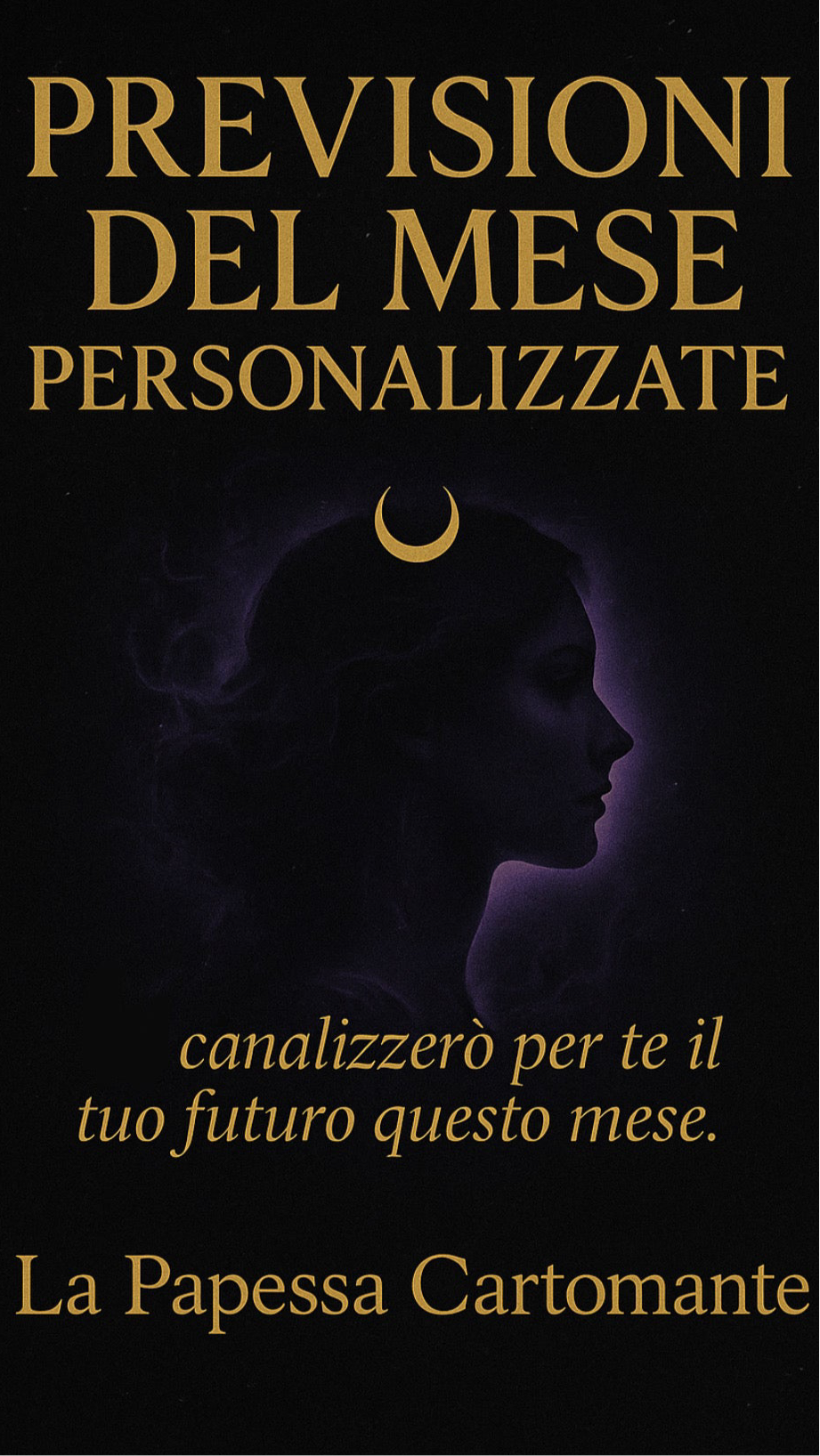 Previsioni del mese personalizzate