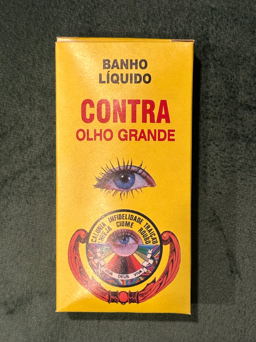 Bagno Liquido Protettivo contro Invidia Malocchio e fatture “CONTRA OLHO GRANDE “✦ SANTERIA BRASILIANA