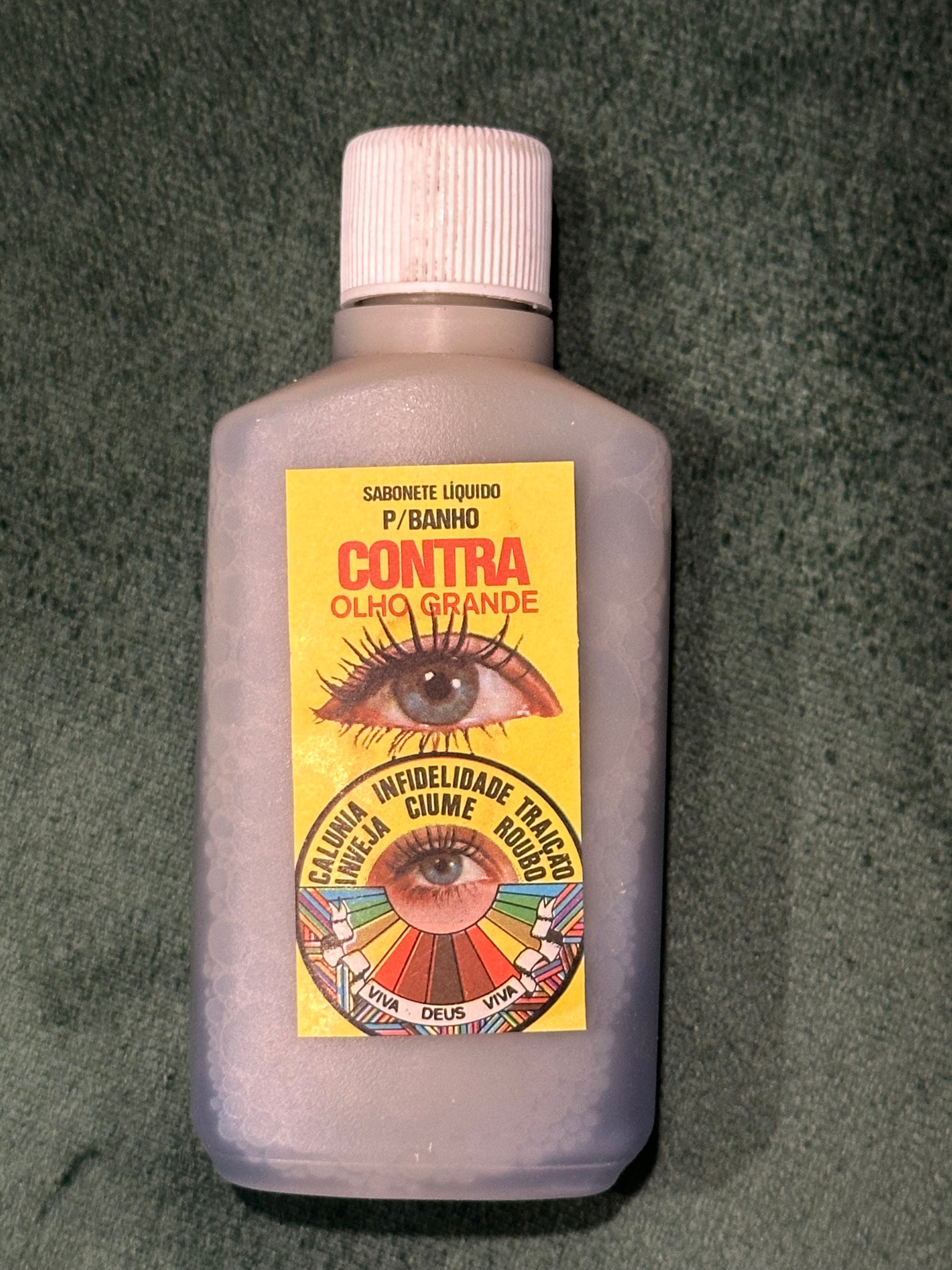 Bagno Liquido Protettivo contro Invidia Malocchio e fatture “CONTRA OLHO GRANDE “✦ SANTERIA BRASILIANA