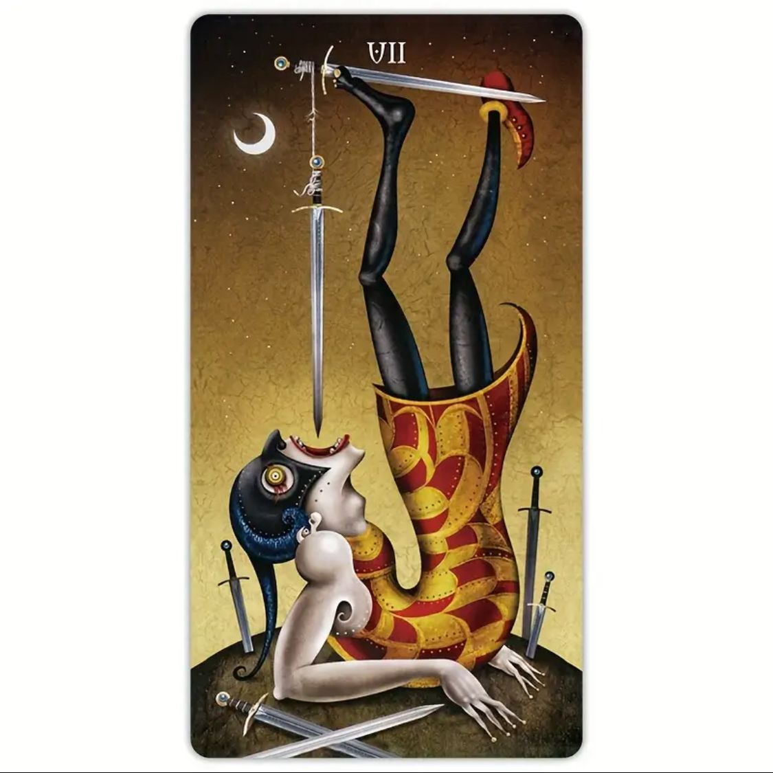 TAROCCHI DEVIANT MOON TAROT BORDERLESS EDITION 78 CARTE