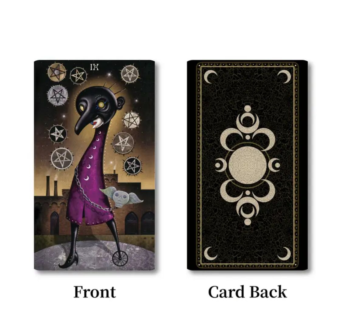 TAROCCHI DEVIANT MOON TAROT BORDERLESS EDITION 78 CARTE