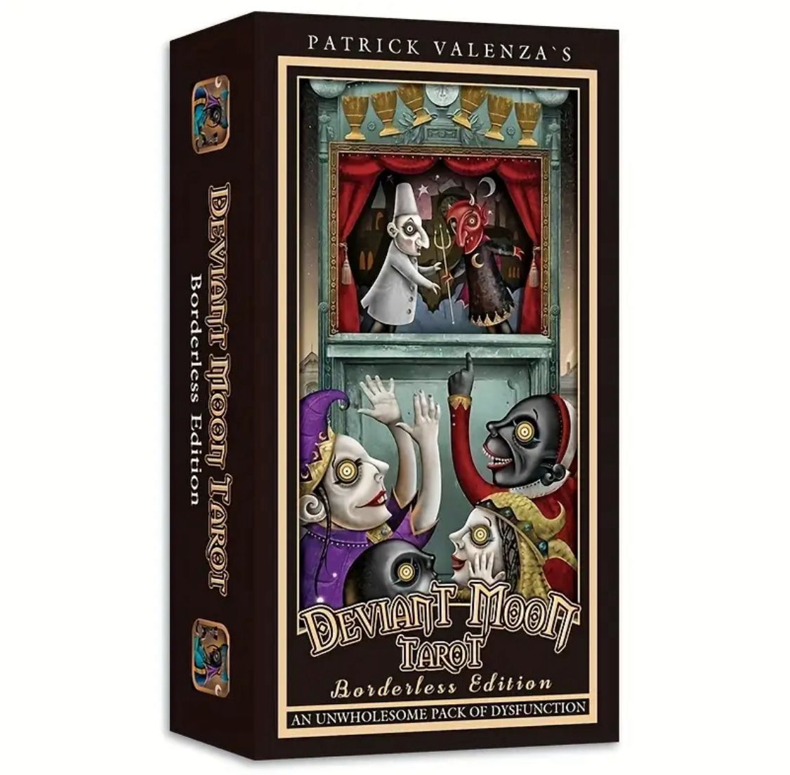 TAROCCHI DEVIANT MOON TAROT BORDERLESS EDITION 78 CARTE