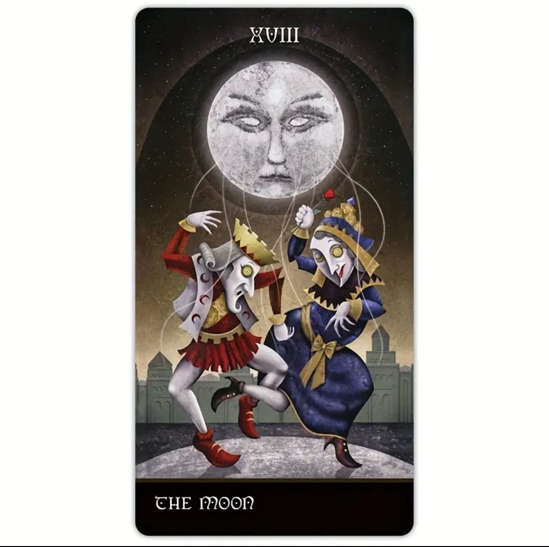 TAROCCHI DEVIANT MOON TAROT BORDERLESS EDITION 78 CARTE