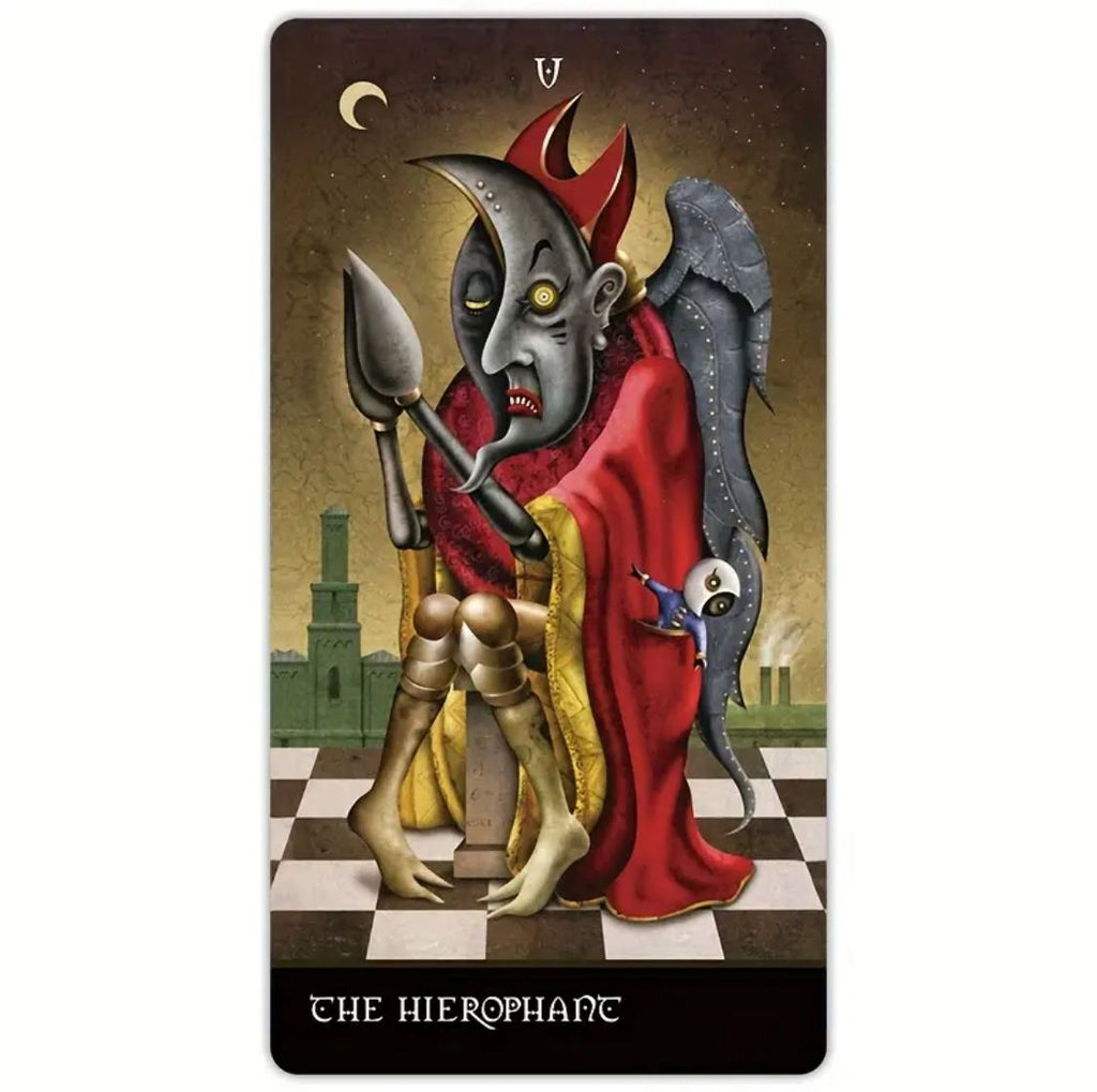 TAROCCHI DEVIANT MOON TAROT BORDERLESS EDITION 78 CARTE