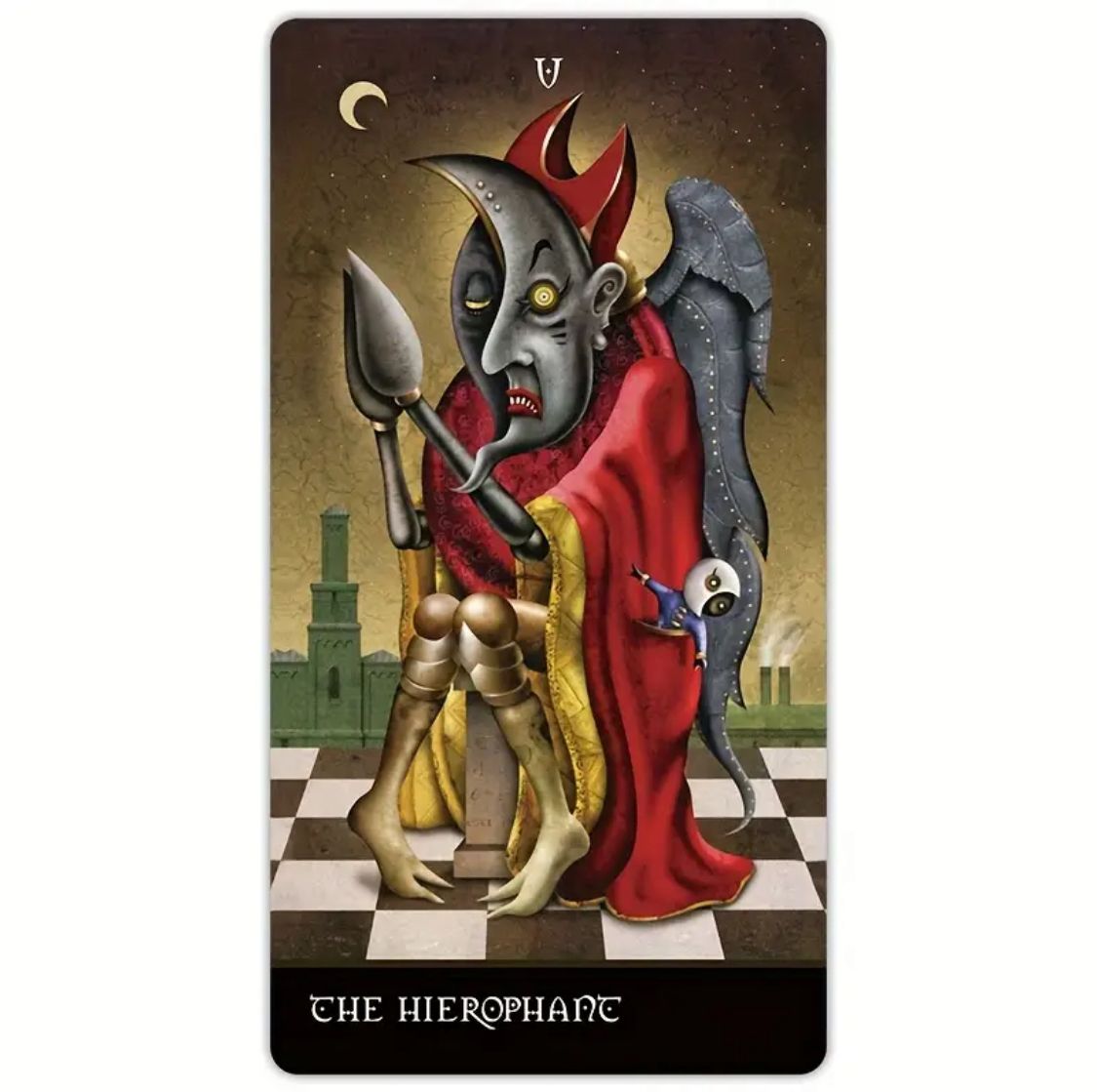 TAROCCHI DEVIANT MOON TAROT BORDERLESS EDITION 78 CARTE